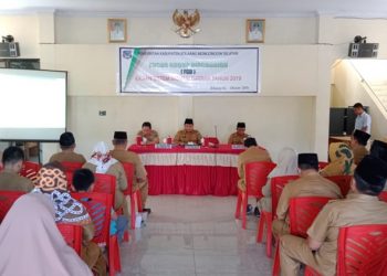 Sekda Bolsel Membuka FGD Membahas Sistem Inovasi Daerah