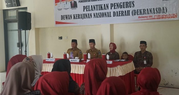 Pengurus Dekranasda Bolsel Dilantik