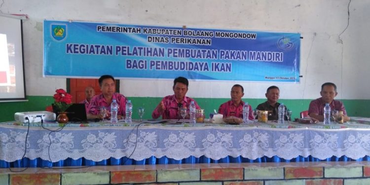 Pembudidaya Ikan Tawar Bolmong Dapat Pelatihan