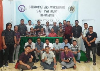 18 Wartawan Bolmong Lulus Uji Kompetensi Tingkat Muda