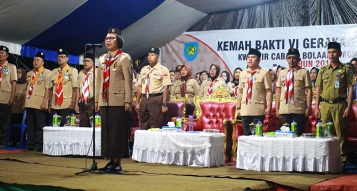 Bupati Buka Kemah Bakti VI Gerakan Pramuka Cabang Bolmong