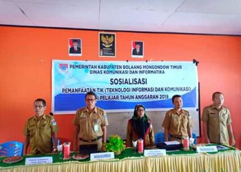 Kominfo Boltim Sosialisasi Cara Hindari Berita Bohong