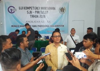 Hadir di Lokasi UKW, Wakil Bupati Bolmong Suport Wartawan Tingkatkan Kompetensi