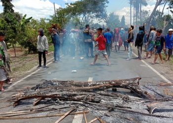 Wilayah Dumoga Mencekam, Jalur Transportasi Lumpuh Total