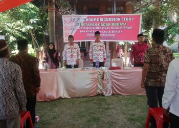 Disparbud Bolsel Bahas Penetapan Cagar Budaya Lewat FGD