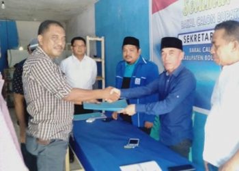 Kompol Hadi Siswoyo Gobel Daftar Bakal Calon Bupati Bolsel