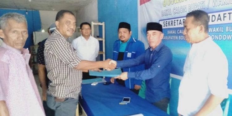 Kompol Hadi Siswoyo Gobel Daftar Bakal Calon Bupati Bolsel