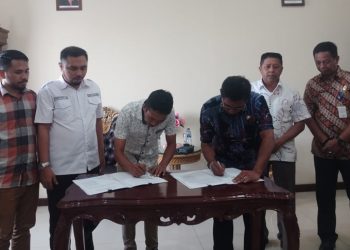 Pemkab Boltim Tetapkan Hibah 6.4 Miliar ke Bawaslu