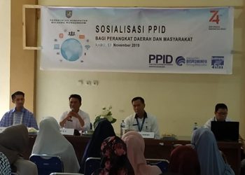Diskominfo Bolmong Sosialisasi PPID