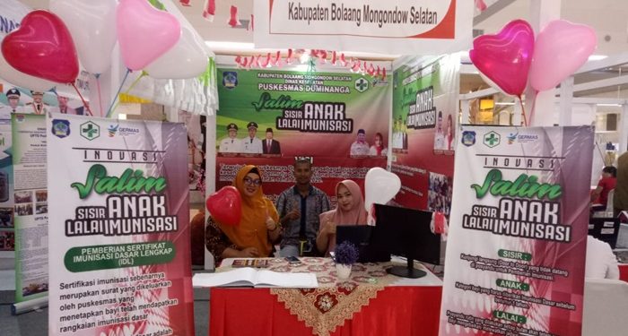 Puskesmas Duminanga Tampilkan Inovasi SALIM di HKN ke 55