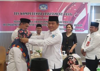 37 Pejabat Pemkab Bolsel Ikut Tes Kompetensi