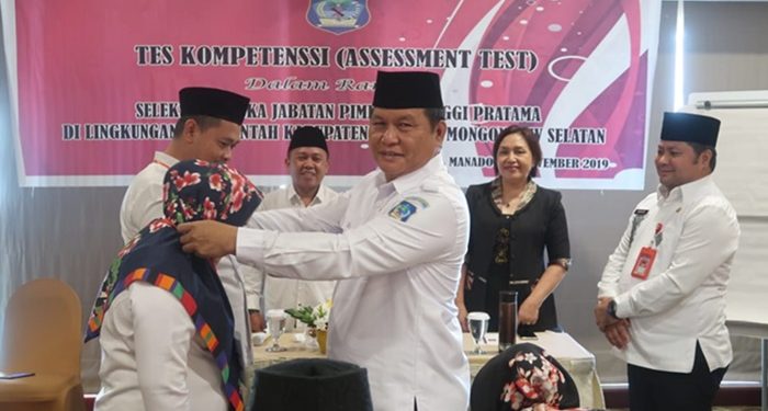 37 Pejabat Pemkab Bolsel Ikut Tes Kompetensi