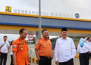 Komisi V DPR RI Tinjau Pembangunan Tol Manado - Bitung