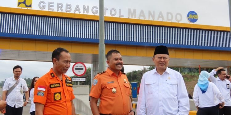 Komisi V DPR RI Tinjau Pembangunan Tol Manado - Bitung