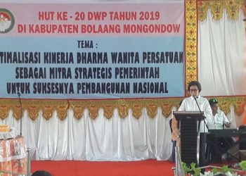 HUT Dharma Wanita Ke 20, Bupati Bolmong Imbau Tingkatkan Persatuan