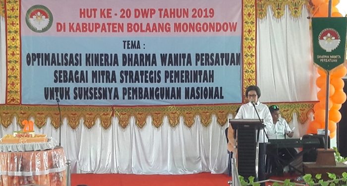 HUT Dharma Wanita Ke 20, Bupati Bolmong Imbau Tingkatkan Persatuan