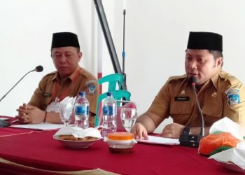 Sekda Bolsel Buka Tes Penulisan Makalah Lelang Jabatan