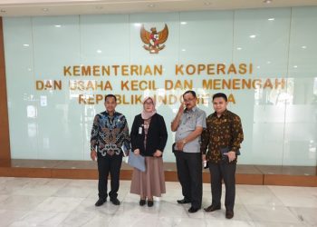 DPRD Boltim Kunker ke Kementrian Koperasi dan UKM