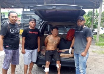 Lari dari Kejaran Polisi, Kaki Marsel Ditembak