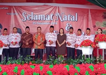 Pemkab Bolsel dan Pemprov Sulut Menggelar Perayaaan Pra Natal Bersama