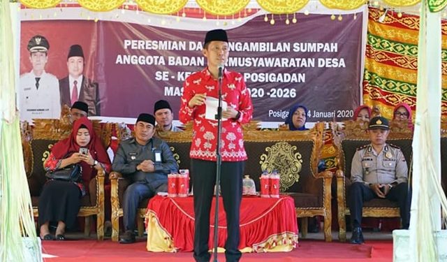 Bupati Bolsel Ultimatum APBDes Selesai Awal Februari