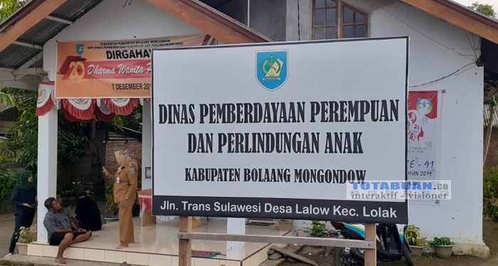 DP2PA Bolmong Beber Kasus Selama 2019