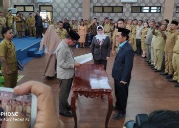 Sonny Waroka Resmi Jabat Sekda Boltim