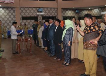 Dua Pejabat Eselon II Boltim Hilang Jabatan. Oskar dan Hariono Jadi Staf