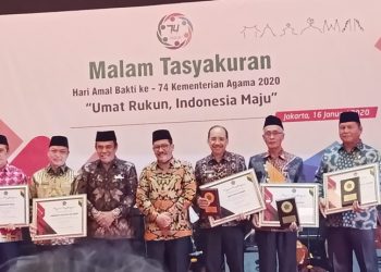 Bolsel Satu-Satunya Daerah di Sulut Terima Penghargaan dari Kementrian Agama RI