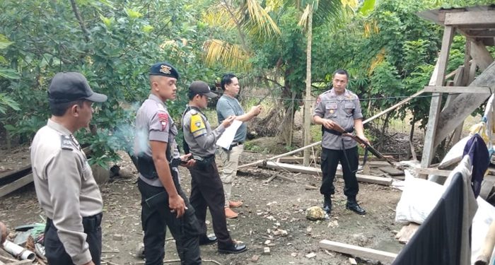 Polres Bolmong Sita Sajam di Desa Pusian dan Taruakat