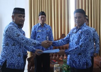 Rio Lombone Dipercayakan Jabat Plt Kepala Inspektorat Daerah