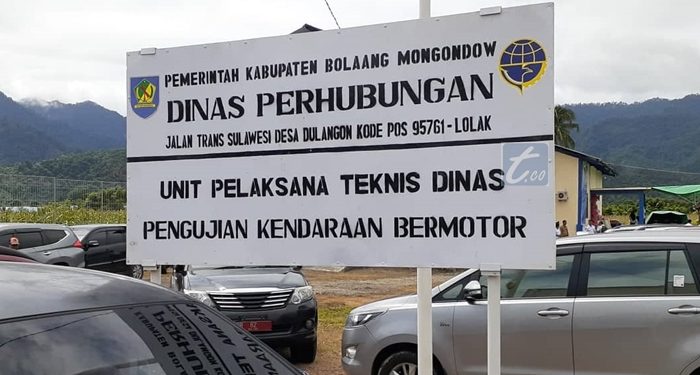 Baru Bolmong Satu-Satunya di Sulut Yang Miliki Balai Pengujian Kendaraan Bermotor