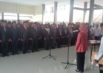 Walikota Kotamobagu Lantik Oknum Pejabat Terpidana Korupsi