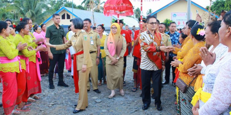 Yasti-Yanny Bersama Umat Hindu Sambut Kunjungan Gubernur Sulut