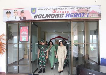 Bupati Bolmong Terima Kunjungan Pangdam XIII Merdeka