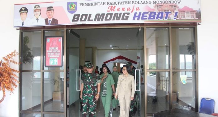 Bupati Bolmong Terima Kunjungan Pangdam XIII Merdeka