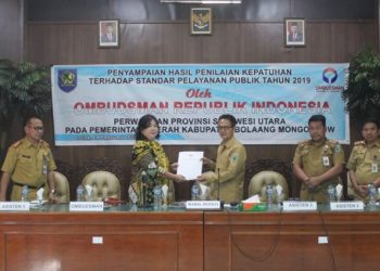 Inilah Hasil Penilaian Ombudsman Sulut Terhadap Pelayaanan Publik di Pemkab Bolmong