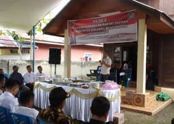 DPRD Bolmong Reses Masa Sidang Pertama