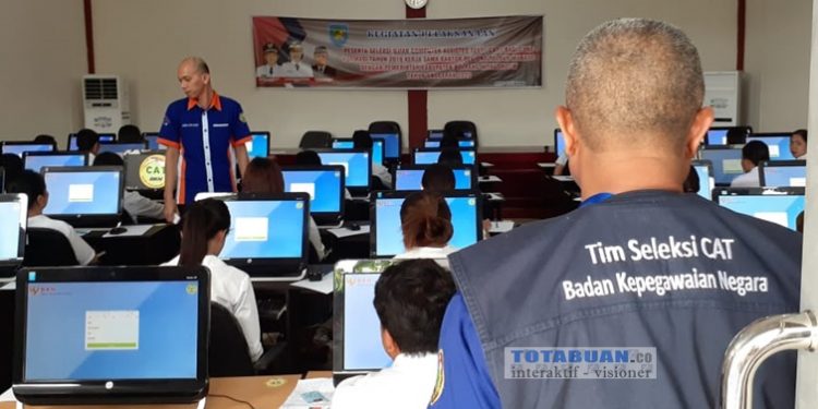 Up Date Hasil Tes SKD CPNS Bolmong Hari Kedua