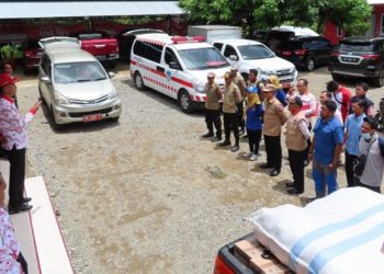 Pemkab Bolsel Kirim Bantuan Makanan dan Relawan ke Bolmut