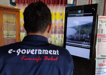 Pertama di BMR, Desa Botuliodu Bolsel Launching Aplikasi Digital Village