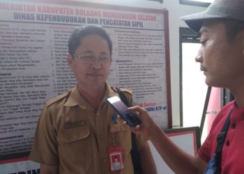 Disdukcapil Bolsel Sasar Warga di Pelosok Urus e-KTP