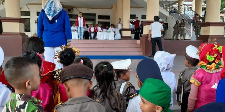 Ratusan PAUD se Bolmong Ikut Karnaval