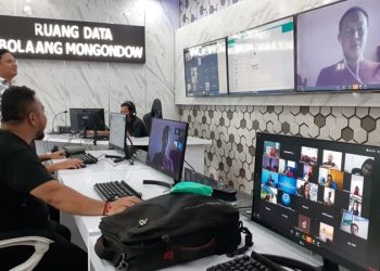 Pemkab Bolmong Uji Coba Rapat Jarak Jauh