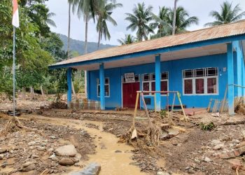Empat Sekolah Yang Terdampak Banjir di Desa Domisil dan Pangi Diliburkan