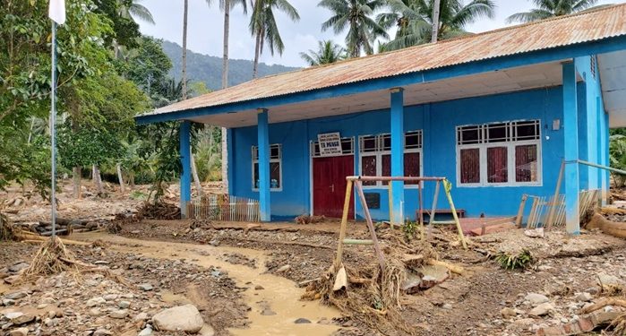Empat Sekolah Yang Terdampak Banjir di Desa Domisil dan Pangi Diliburkan