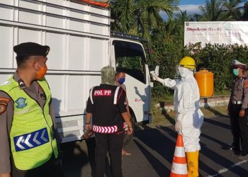 Cegah Penyebaran Covid 19, Pemkab Bolmong Terus Maksimalkan Pengawasa di Pos Perbatasan