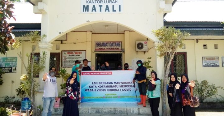 Cegah Covid 19, LDII Kotamobagu Menggelar Bakti Sosial