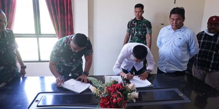 Pemkab Bolsel Hibahkan Lahan Pembangunan Kodim