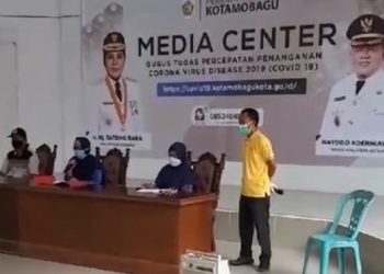 Di Kotamobagu Lima Orang Dinyatakan Positif Corona